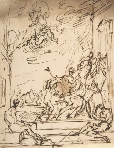 Unidentified Subject Scene Of Martyrdom