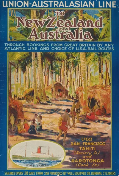 Union Australian Line To New Zealand And Australia