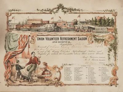 Union Volunteer Refreshment Saloon And Hospital