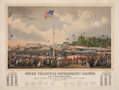 Union Volunteer Refreshment Saloon Of Philadelphia