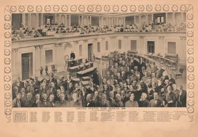 United State War Senate 1898