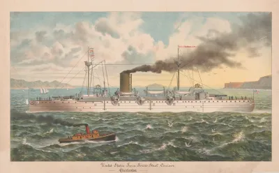 United States Twin Screw Steel Cruiser Charleston 2