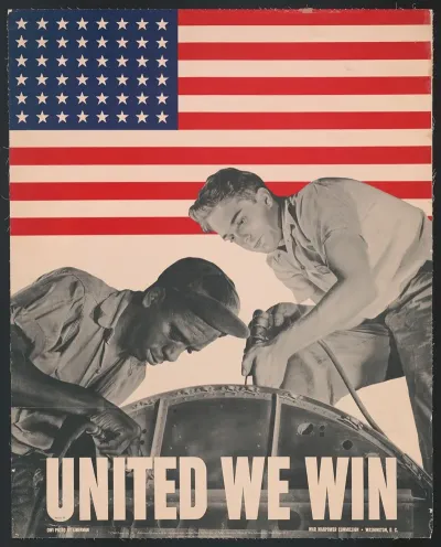 United We Win War Manpower Commission Washington D C