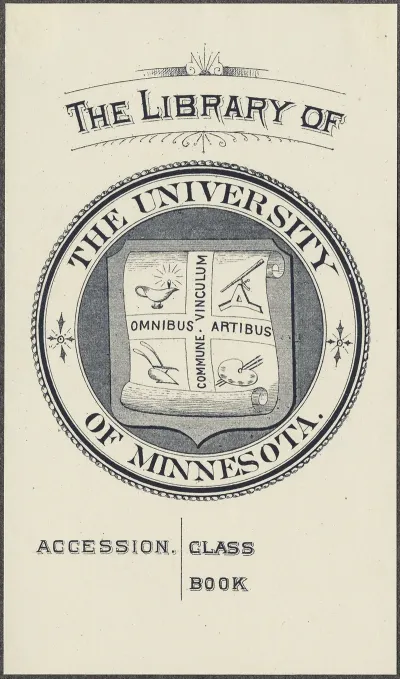 University Of Minnesota Libraries