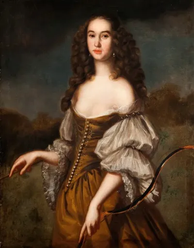 Unknown Lady Portrayed As Diana