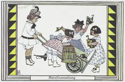 Unsere Kinder Im Weltkriege Metallsammlung