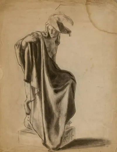Untitled Drapery Study