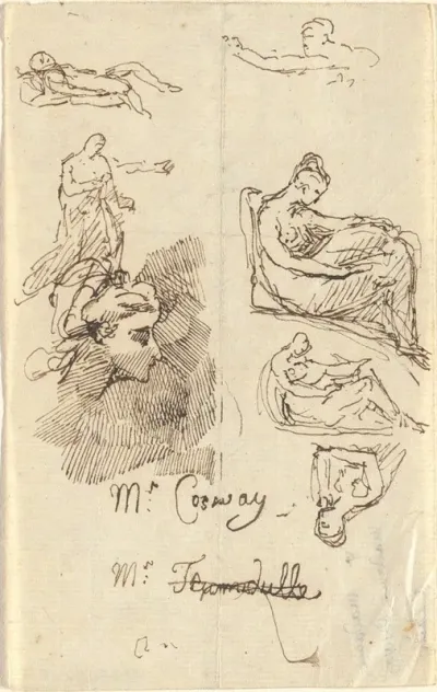 Untitled From Folio Sketches In France And Germany