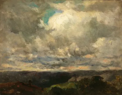 Untitled Landscape Cloudy Sky