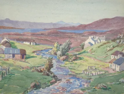 Untitled Landscape In Scotland