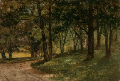 Untitled Landscape With Trees