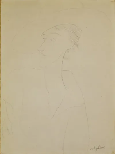 Untitled Portrait Of Madame Zborowska
