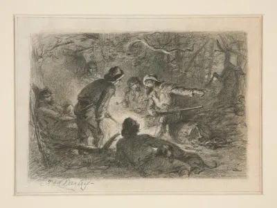 Untitled Sitting Around The Campfire