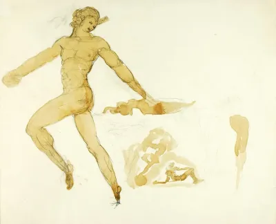 Untitled Striding Figure