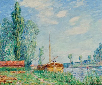 Untitled The Loing At Nemours