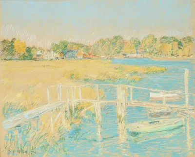 Up The River Late Afternoon October