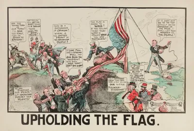 Upholding The Flag