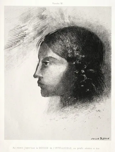 Upon Awakening I Saw The Goddess Of The Intelligible With Her Severe And Hard Profile