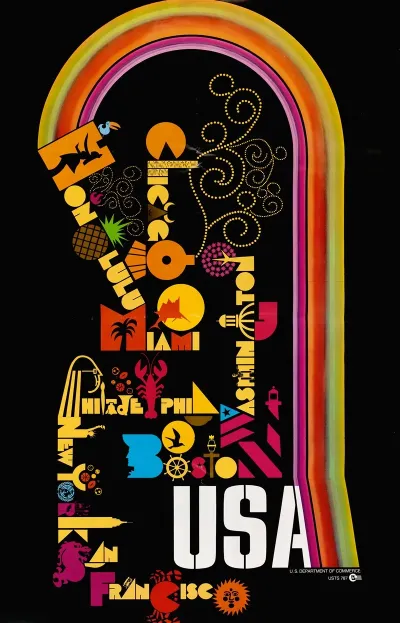 Usa Text Art