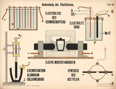 Use Of High Voltage Current In Electrolysis