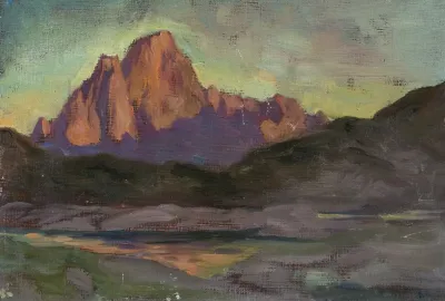 Vaagakallen Study From Lofoten