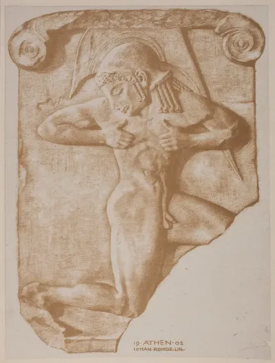 Vabenloberen Graesk Relief