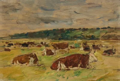 Vaches Au Paturage
