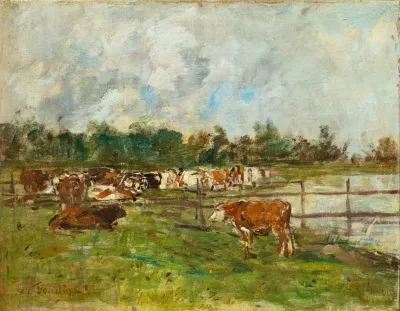 Vaches Au Pre