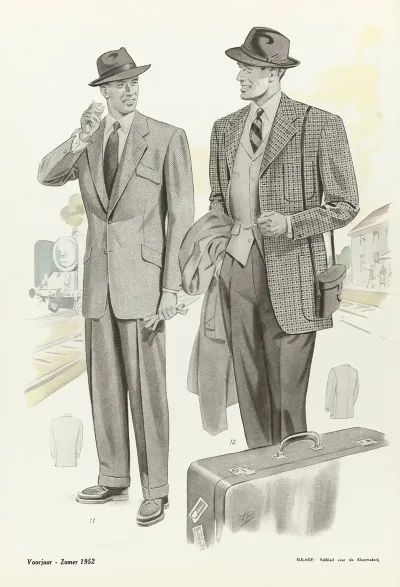 Vakblad Voor De Kleermakerij Voorjaar Zomer 1952 Nr 11 En Nr 12