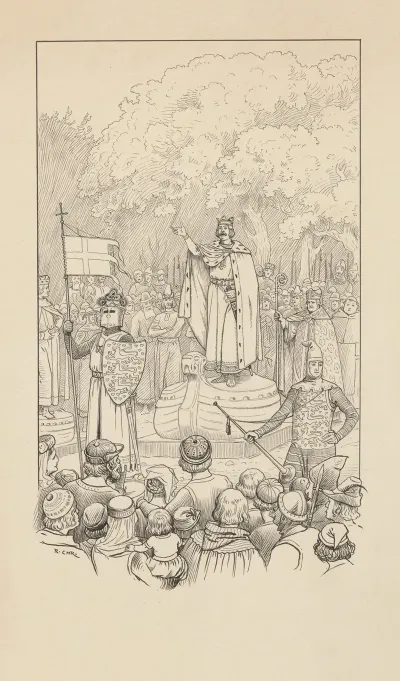 Valdemar Atterdag Is Celebrated By The People