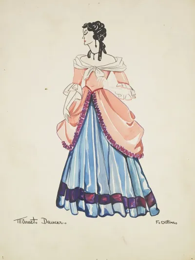Valley Forge Minuet Dancer