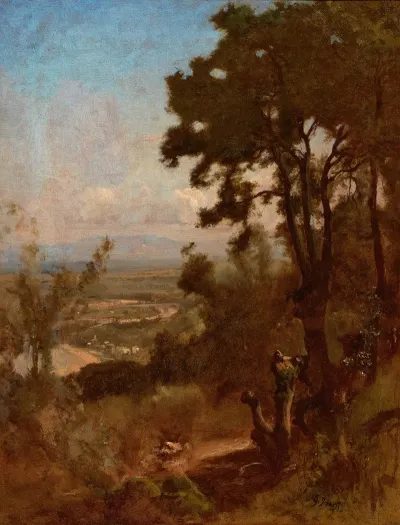 Valley Near Perugia 2