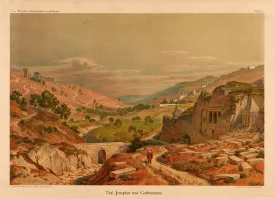 Valley Of Josaphat And Gethsemane