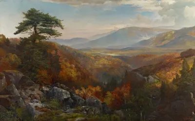Valley Of The Catawissa In Autumn