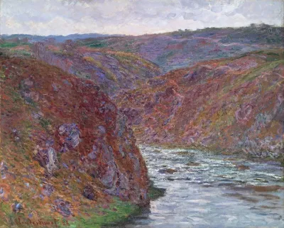 Valley Of The Creuse Gray Day