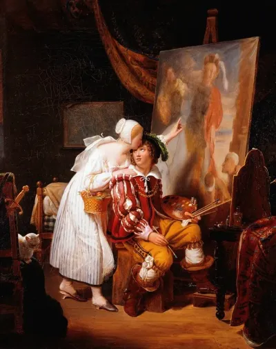 Van Dyck Peignant Son Premier Tableau