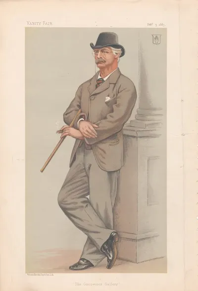 Vanity Fair Artists The Grosvernor Gallery Coutts Lindsay 3 February 1883