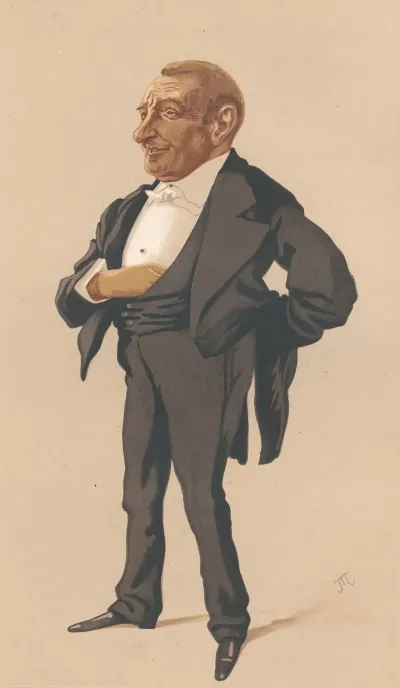 Vanity Fair Businessmen And Empire Builders A Retired Financiers Mr Henry Louis Bischoffsheim 4 March 1876