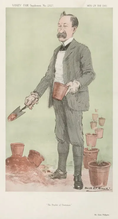 Vanity Fair Doctors And Scientists The Prophet Of Dartymoor Mr Eden Phillnotts