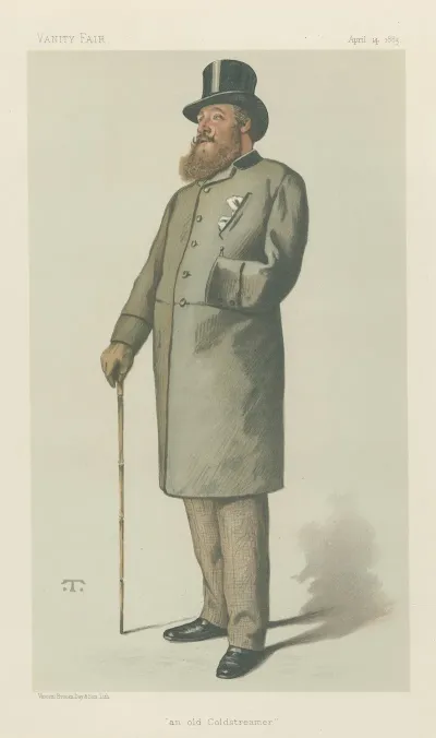 Vanity Fair Literary An Old Coldstreamer Lieutenant General Charles Baring April 14 1883