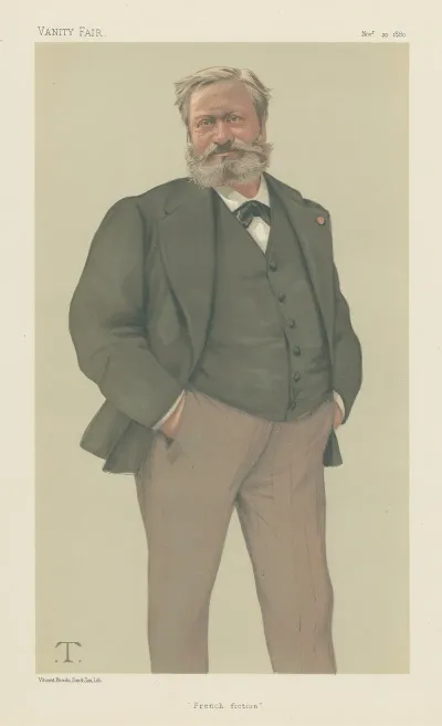 Vanity Fair Literary French Fiction M Edmond Francois Valentin About November 20 1880