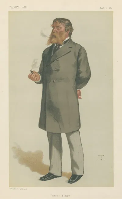 Vanity Fair Literary Hosea Beglow James Russell Lowell August 21 1880