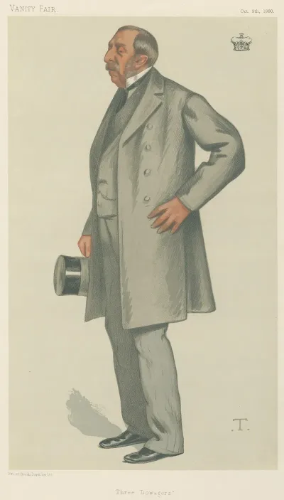Vanity Fair Politicians Three Dowagers The Marquis Of Ailesbury October 9 1880