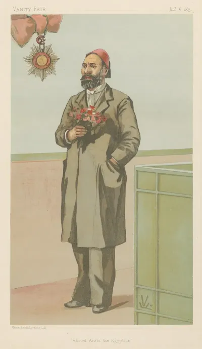 Vanity Fair Royalty Ahmed Arabi The Egyptian Arabi Pasha January 6 1883