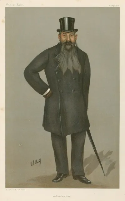 Vanity Fair Royalty Ex President Steyn Mr Martinus Theunis Steyn August 9 1900