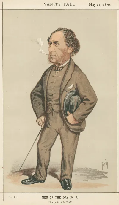 Vanity Fair Turf Devotees The Purist Of The Turf Sir Joseph Hawley May 21 1870