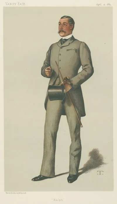 Vanity Fair Yachting Devotees Ralph Lieutenant Colonel Ralph Vivian April 21 1883