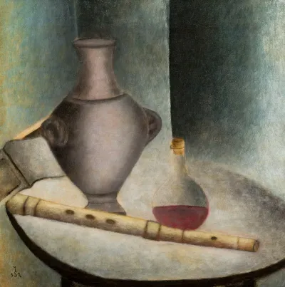 Vase And Flute