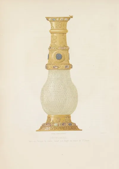 Vase De Cristal De Roche Donne Par Suger Au Tresor De St Denis
