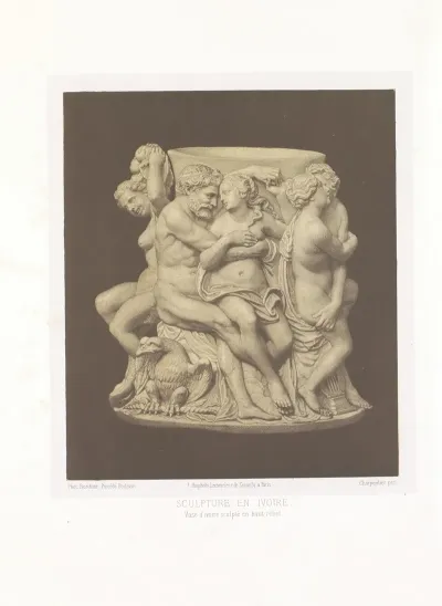 Vase Divoire Sculpte
